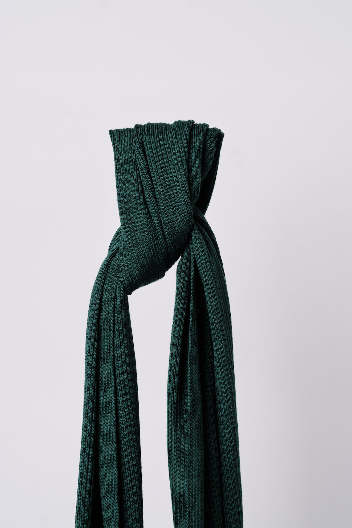 Merino Olive Green Wool Scarf - Dot&Tom.com